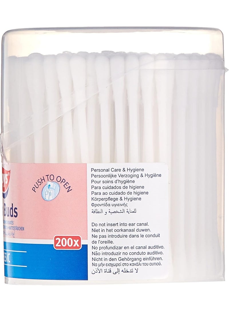 Tippys Classic Cotton Buds, 200 Pcs - Image 2